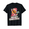 Meowy Christmas Alley Cat Lovers Xmas Santa Orange Tabby Cat