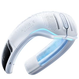 【2025 Strongest Evolution AICE LITE Plus】RANVOO Neck Cooler Cooling Plate Cool/Warm 2in1 Neck Fan with Full Peltier Elements 720° 3D Cool Air Evolution Upper and Lower Strong Wind App Function 6000mAh