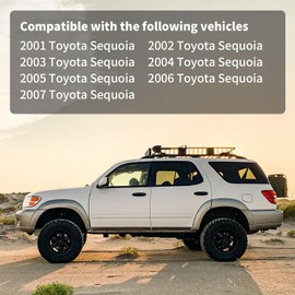 Dexonu Rear Liftgate Actuator Hatch Trunk Latch Compatible with Toyota Sequoia 2001-2007 Replace 69301-0C010 64680-0C010 931-861 746-848 69150-0C010 Tailgate Door Lock Assy