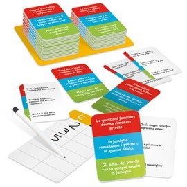 Ludic Parapiglia The Debate in the Family It56161 Board Game for the Family for 3-8 Players, Made in Italy