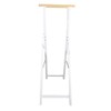 Casual Home Solid Wood Folding Clothing Garment Laundry Drying Rack,