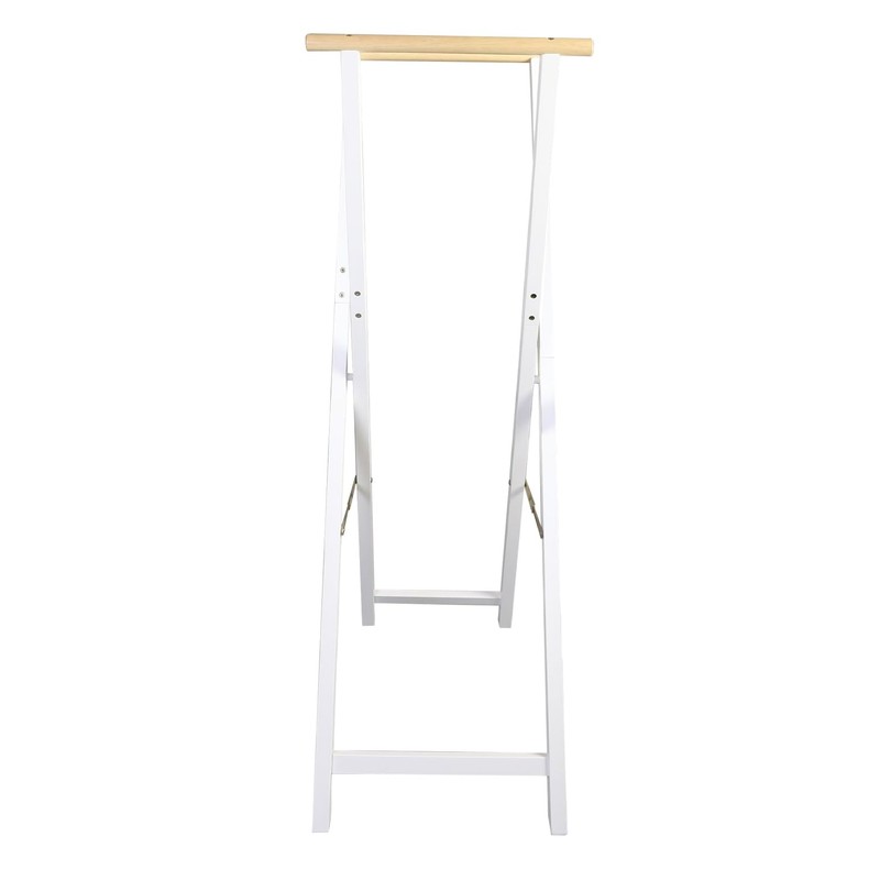 Casual Home Solid Wood Folding Clothing Garment Laundry Drying Rack,