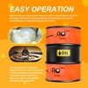 55-Gallon Metal Drum Heater，10 * 68.5 inch Insulated Band Heater，1200