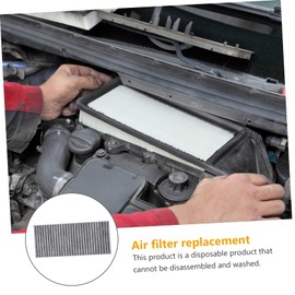 jojofuny 2pcs Car Air Conditioner Air Purifier Filter Replacement Automotive Air Filters Auto Replacement