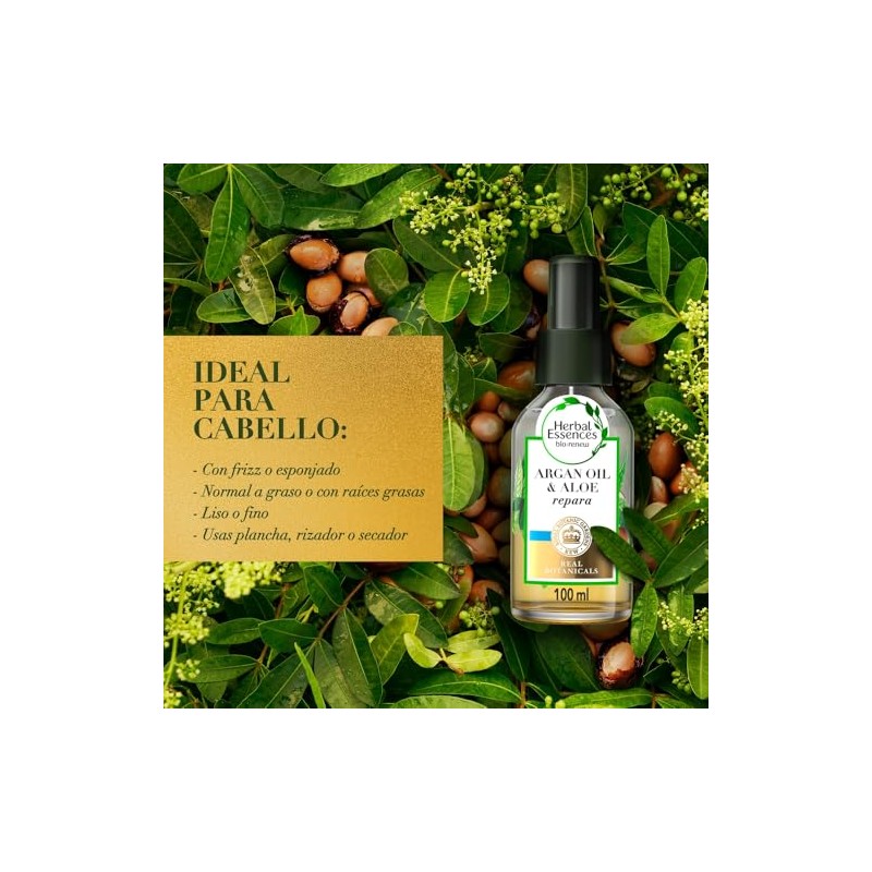 Herbal Essences Aqua Oil Bio:Renew Aloe & Aceite de Argán