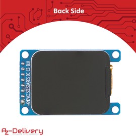 AZDelivery 5 x 1.69" TFT Display with 240 x 280 Resolution ST7789V2 Driver - Rounded Corners and SPI Interface - Perfect for Microcontroller Projects