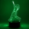 EXIGENT 3D LED Light Baseball Lamp Acrylic Illusion Night Flashing