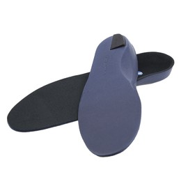 Gaitway Classic Full Length Orthotic Arch Support Insoles with Pronation Control | Microfibre Adjustable Dancer Pad Raise for Broad Ball of the Foot Pain & Metatarsalgia | Supplied to NHS | Large Size