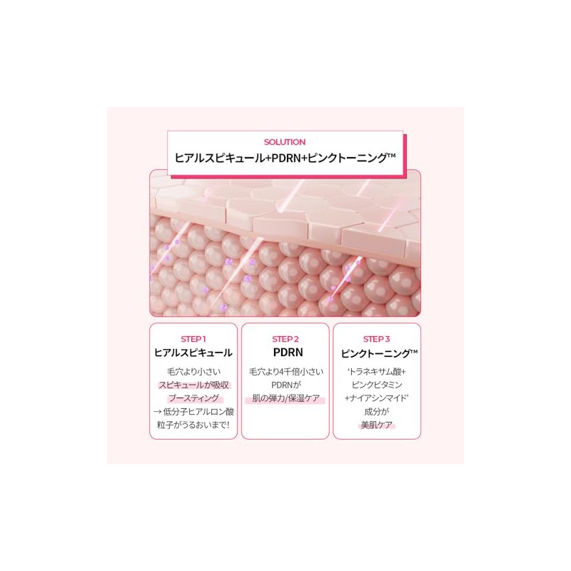 【CNP Laboratory】 ダーマアンサー ピンクトーニング ディープインショット アンプル 30ml PDRN ピンクビタミン ナイアシンアミド