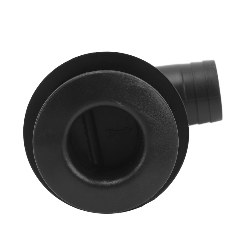Marine Thru Hull Connector Leakproof Ergonomic Reliable Rugged 90° Thru