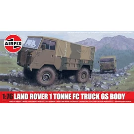Airfix Model Set - A02331 Land Rover 1 Tonne FC Truck GS Model Building Kit - Plastic Motor Vehicle Building Kit for Adults & Children 8+, Set Includes Sprues & Decals - 1:76 Scale