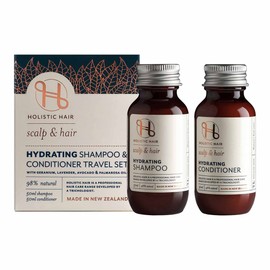 Holistic Hair Hydrating Shampoo & Conditioner Travel Set, 2 x 50ml