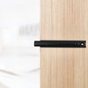 WDONAY Slide Latch, 2 Pcs Solid Brushed Brass Thickened Slide