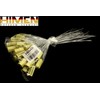 50 x metal plumes with wire rope by HIMEN |