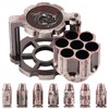 Polyhedral Dice Set, Metal Polyhedral Bullet Set 7 Metal Bullet