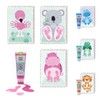 Miniwerk Organic Baby Imprint Set Pink 0-1.5 Years for Baby