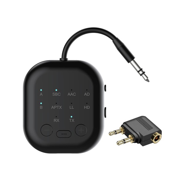 eppfun 3040C MAX Bluetooth 5.3 Audio Transmitter Receiver with APTX/APTX