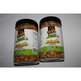Wow Mani with Garlic Peanuts Pack of Two 19.40 Oz a Pack