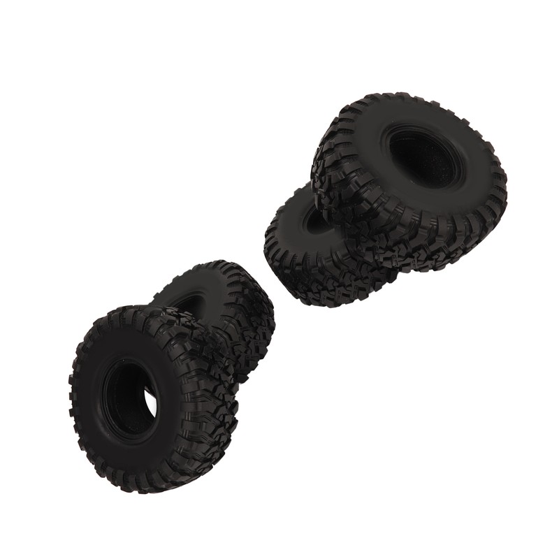 1.9in RC Car Tire Uneven Texture Surface Stable Grip Rubber