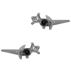 TRQ Rear Power Window Regulator Set Compatible with 2002-2003 Lexus ES300 2004-2006 ES330