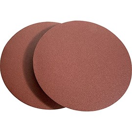 Woodstock D1342 20-Inch Diameter PSA 60 Grit Aluminum Oxide Sanding Disc, 2-Pack