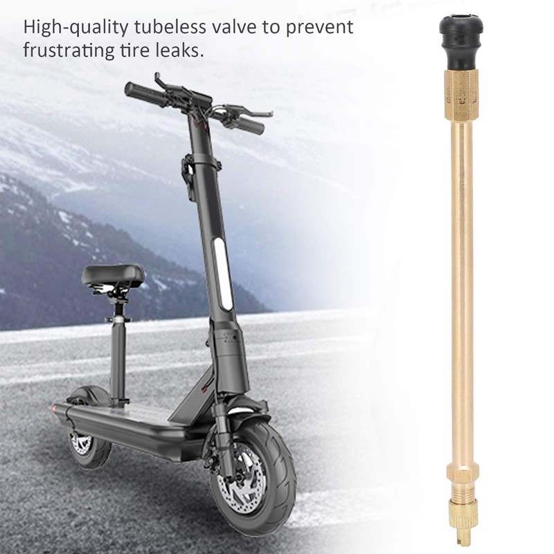 HilBeliFU 2Pcs Tubeless Tire Valve Replacement Kit, 5.9in Multifunctional Tubeless