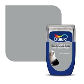 Dulux Easycare Washable & Tough Tester Paint, Warm Pewter, 30 ml