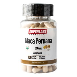 Superlabs Nutrition Maca Peruana 500mg 100 Capsulas Sfn