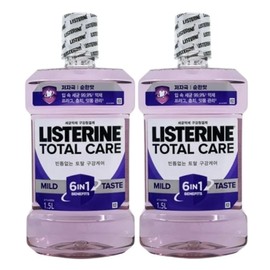 Listerine Total Care Mild 1.5L 2 packs / 리스테린 토탈케어 마일드 1.5L 2입
