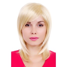 WIG ME UP - GFW349A-613E Wig Very Light Blonde Straight Hair 50 cm