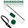 Boltza® Heavy Duty Nylon Double Cuffs – 13mm x 900mm