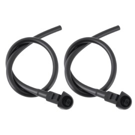 Briny River 2Pcs Windshield Washer Nozzle 28933-ZP70A 28933-ZP00A Compatible with Nissan Frontier/Navara / NP300 2005-2021 with 35cm Hose