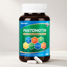 ANGET ORIGIN Enget Origin Pantomotin Pantothenic Acid Biotin 120 Tablets 1 / 엔젯오리진 판토모틴 판토텐산 비오틴 120정 1개