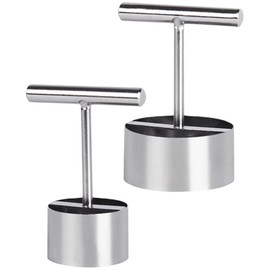 Gatuida 2pcs Apple Corer Pepper Remover Corer Remover Apples Peeler Corer Multipurpose Tool Fruit Core Remover Cupcake Corer Pitted Olives Core Removal Tool Stainless Steel Deseeded Pear