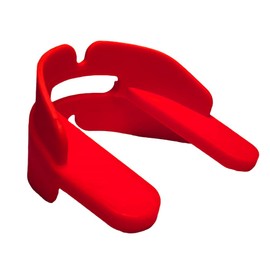 Ultra-Guard All Sport Mouthguard; Specially Designed for Athletes with Braces. Double Protection for Both Upper and Lower Teeth (Red)