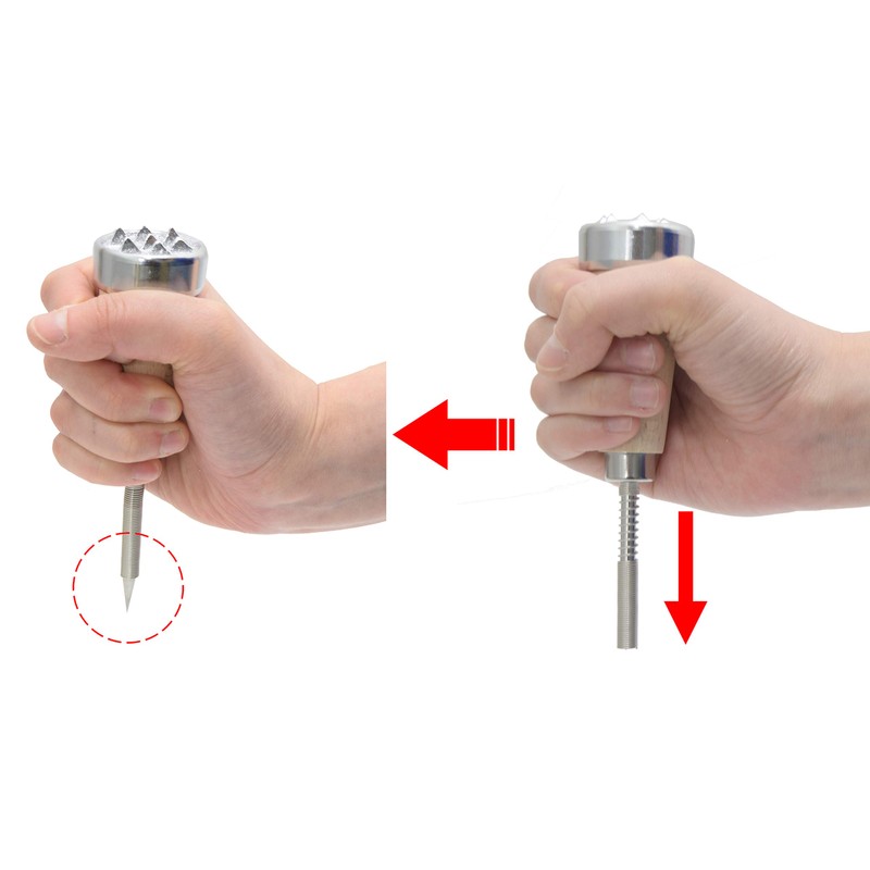 Takagi Ice Pick with Stainless Steel Guard Made in Japan