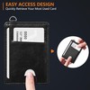 Mayski Slim Minimalist Wallet, Front Pocket Wallets, RFID Blocking, Credit