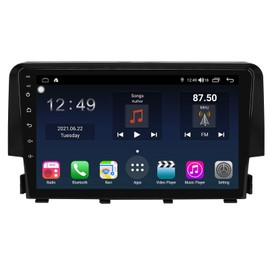 Honda Civic 2016-2021 CarPlay & Android Auto Touchscreen Car Audio Receiver - Multimedia Player with AM/FM Radio, AUX Input, IPI, SIM Card Slot