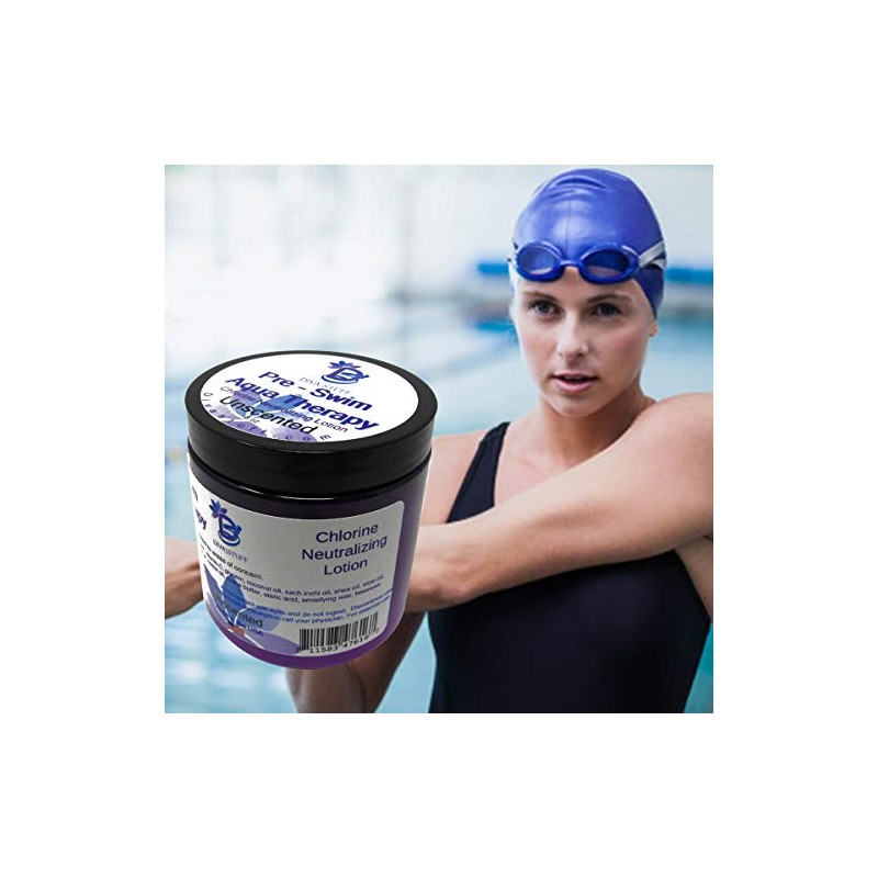 Pre-Swim Aqua Therapy Chlorine Neutralising Body Lotion,Protects Skin From Chlorine
