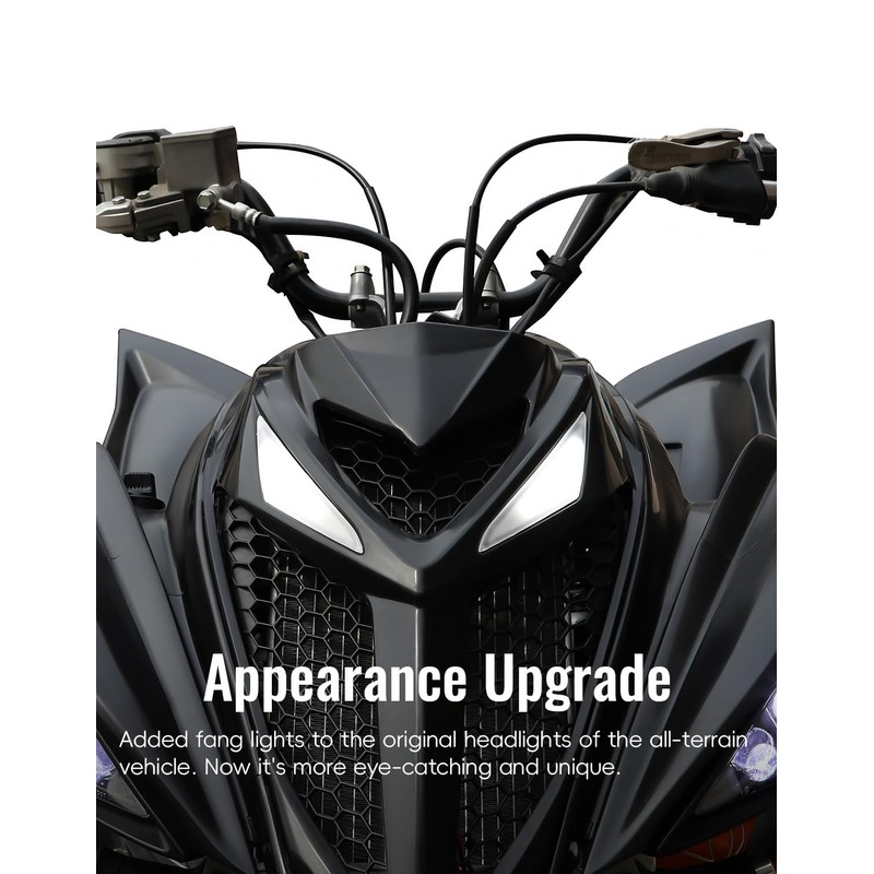 LUXEMOTO LED Turn Signal Fang Lights for Yamaha Raptor 700