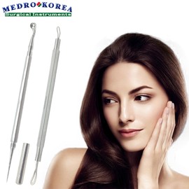의료용 여드름압출기(와이어,바늘) 피부모공관리 Medical Acne Extractor (Wire, Needle) for Skin Pore Care