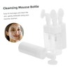 NOLITOY Facial Brush Set 4pcs Women's Cleansing Brush Bottle Pore