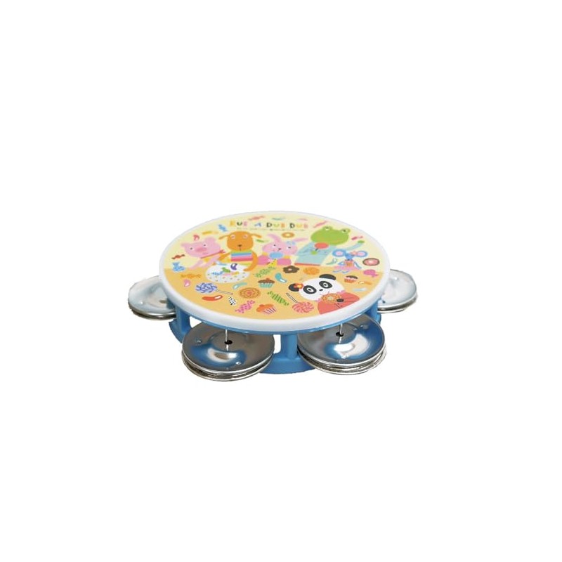 Monsueil Love Dab Dub R. Mini Tambourine Blue 31019