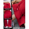 ELLEVEN Wide Leg Sweatpants Fleece Lined Barrel Leg Baggy Joggers