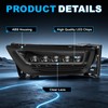 LED Fog Lights Assembly Compatible with 2013-2015 Honda Accord (4-Door