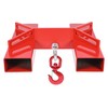 KUAFU Universal Forklift Lifting Hook 6600 LBS Capacity Forklift Lifting