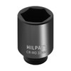 Hlipaty Impact Socket 38mm, 1/2" Square Drive 6 Point Cr-Mo