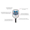 TigerTail Sports Yin Yang Tigers Colorful Design Pickleball Paddle, USA
