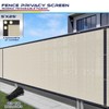 Windscreen4less Fence Privacy Screen Heavy Duty Windscreen Fencing Mesh Fabric