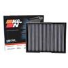 K&N VF2012 Washable and Reusable Car Cabin Air Filter Pack